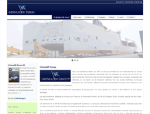 Tablet Screenshot of grimaldi-togo.com